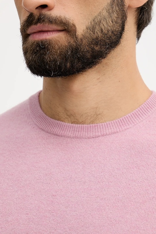 United Colors of Benetton sweter wełniany 1002U1G34 różowy