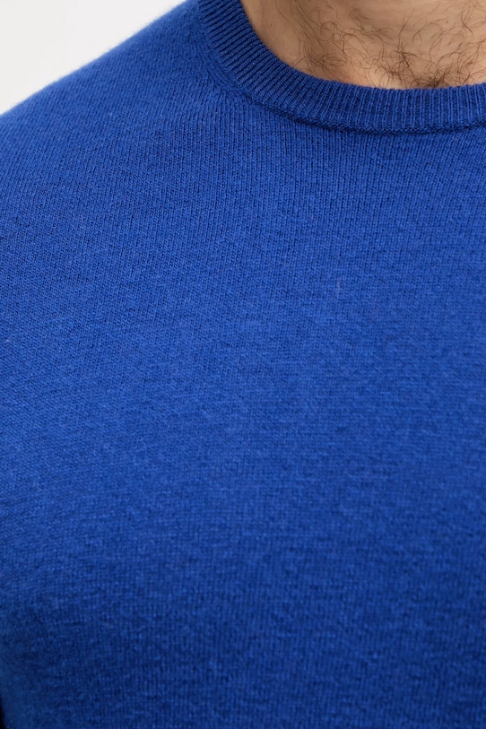 United Colors of Benetton sweter wełniany 1002U1G34 niebieski