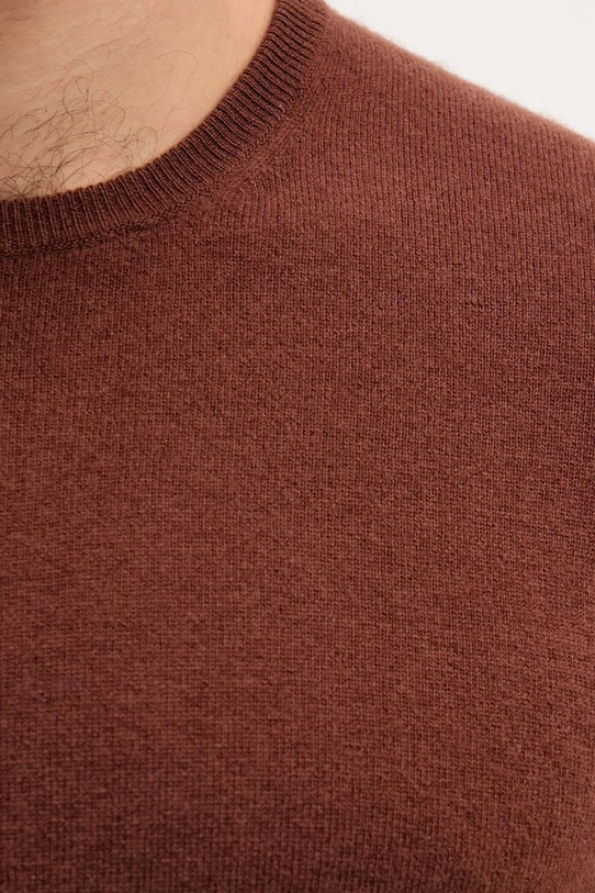 Вовняний светр United Colors of Benetton 1002U1G34 коричневий