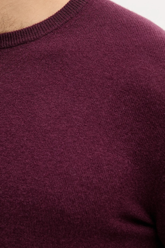 Шерстяной свитер United Colors of Benetton 1002U1G34 бордо