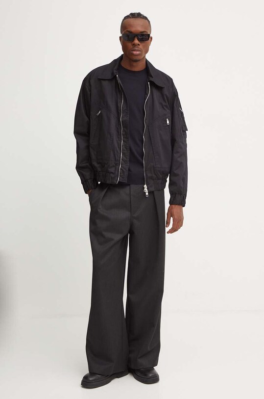 Theory pulover de lana J0781713 bleumarin AW24