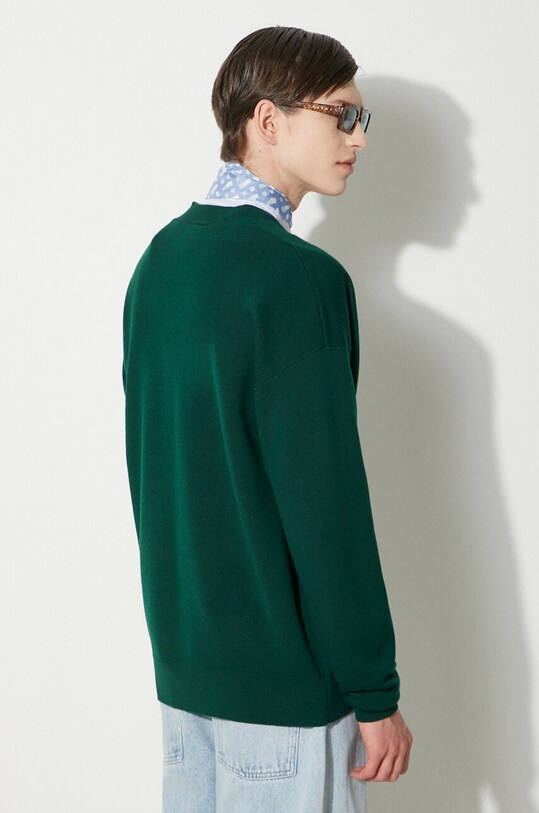 Одяг Вовняний светр Drôle de Monsieur Le Cardigan Drôle PERM.CA123.WO007.DGN зелений