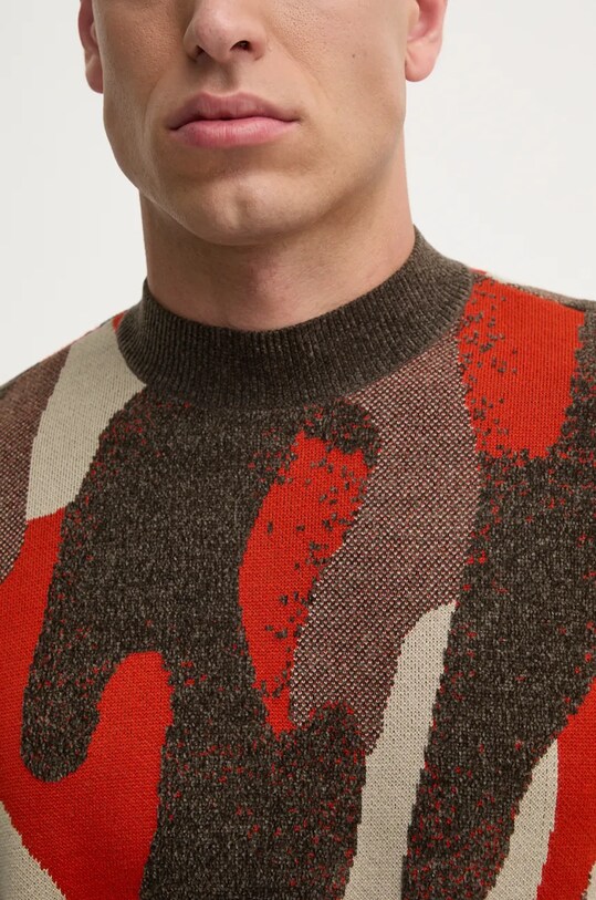 Пуловер Armani Exchange 6DZM1J.ZM4HZ кафяв