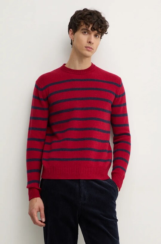 Одежда Шерстяной свитер United Colors of Benetton 103MK107U бордо