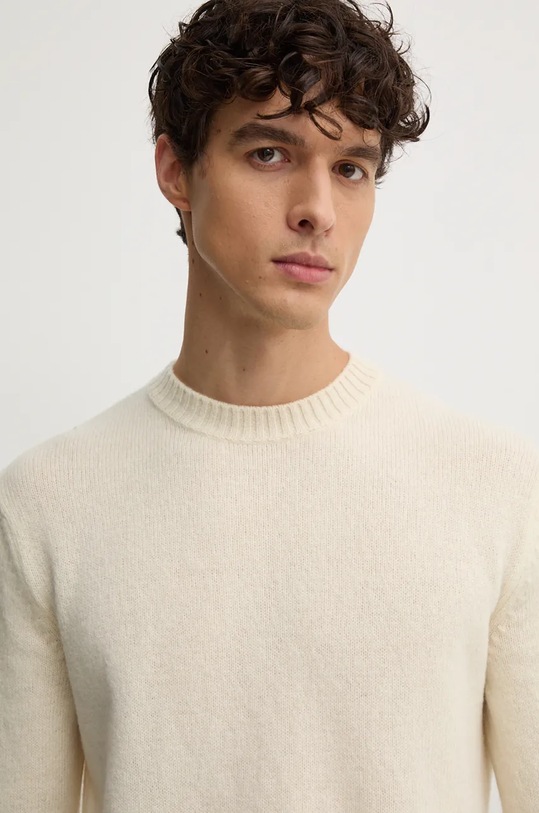 Одяг Вовняний светр United Colors of Benetton 103MU108N бежевий