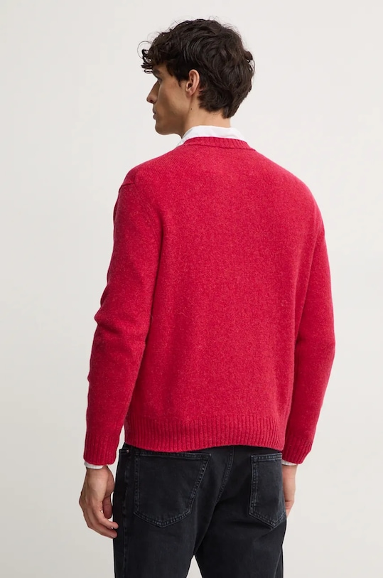 Oblečení Vlněný svetr United Colors of Benetton 103MU108N červená