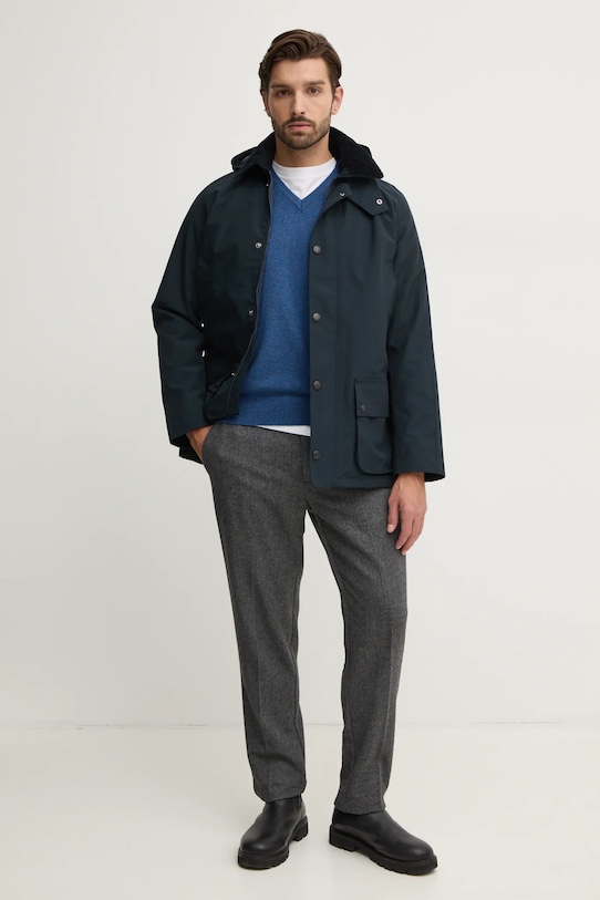 United Colors of Benetton sweter wełniany 1006U4016 niebieski NC24