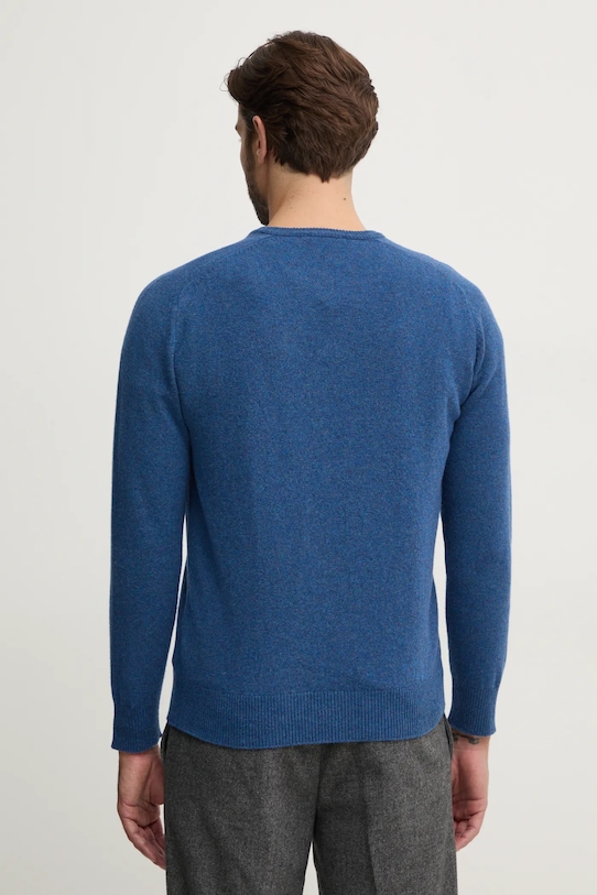 Odzież United Colors of Benetton sweter wełniany 1006U4016 niebieski