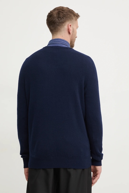 Одяг Вовняний светр United Colors of Benetton 1006U4016 темно-синій