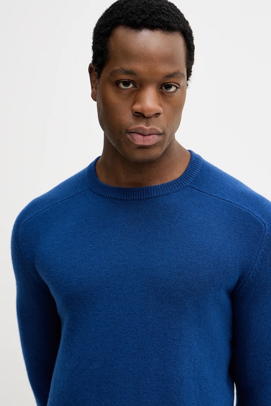Vlněný svetr United Colors of Benetton modrá 1006U108W