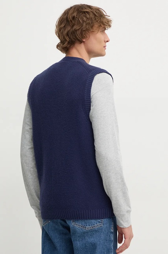 Oblečenie Vlnená vesta United Colors of Benetton 1344U601H tmavomodrá