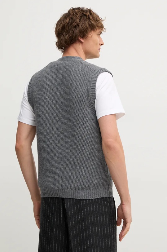 Îmbrăcăminte United Colors of Benetton vesta de lana 1344U601H gri