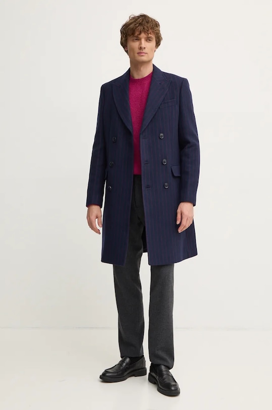 Svetr z vlněné směsi United Colors of Benetton 10R2U108E růžová NC24