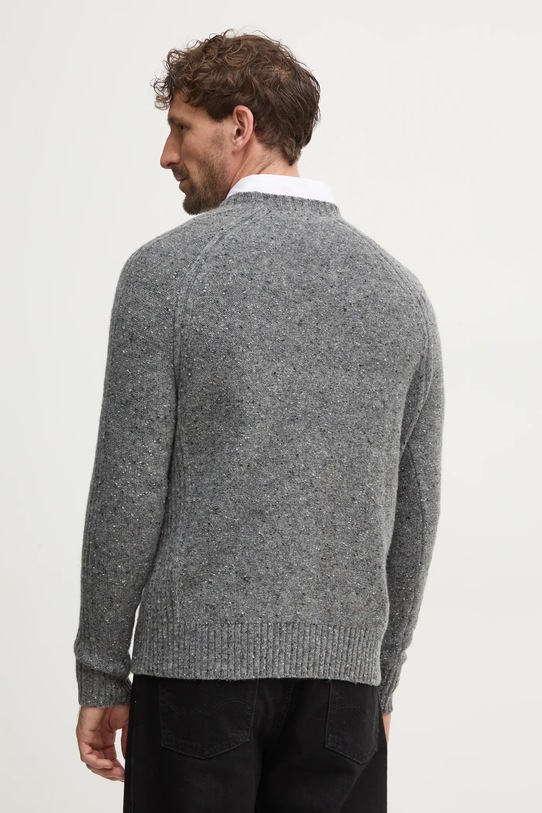 Odzież United Colors of Benetton sweter wełniany 1KBAU1081 szary