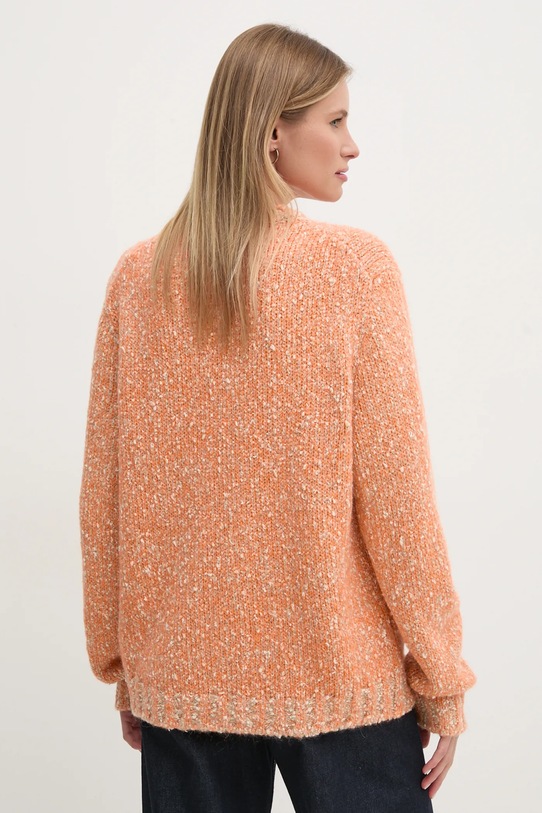 United Colors of Benetton pulover din amestec de lana 116NU108M portocaliu