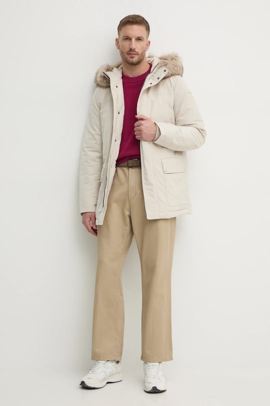 Шерстяной свитер United Colors of Benetton 1344U108G розовый AW24