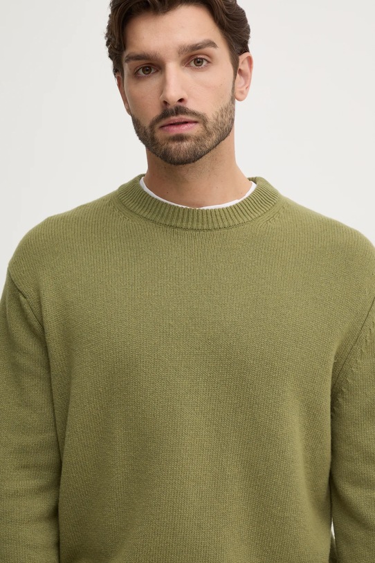 Вовняний светр United Colors of Benetton зелений 1344U108G