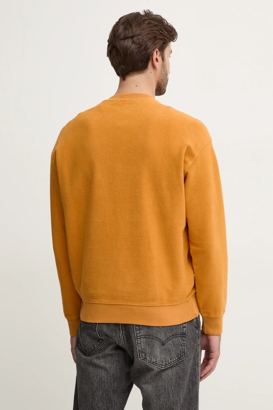 Oblečení Bavlněná mikina United Colors of Benetton 3NMEU109T oranžová