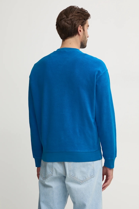 Oblečení Bavlněná mikina United Colors of Benetton 3NMEU109T modrá