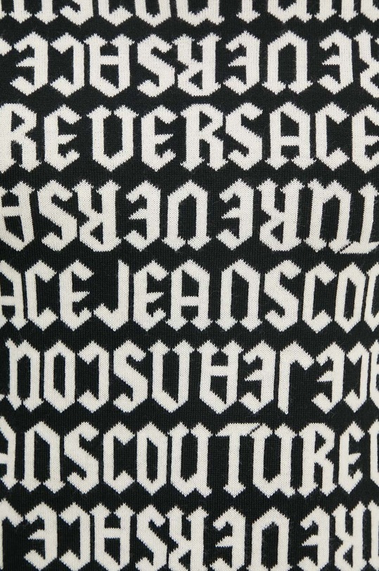 Versace Jeans Couture pulover de lana 77GAFM03.CMN91 negru