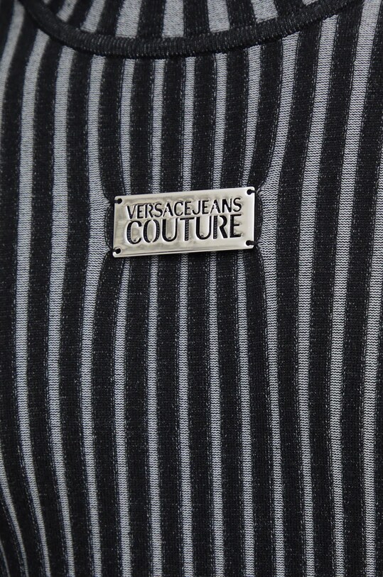 Versace Jeans Couture sweter 77GAFM04.CMN67 czarny
