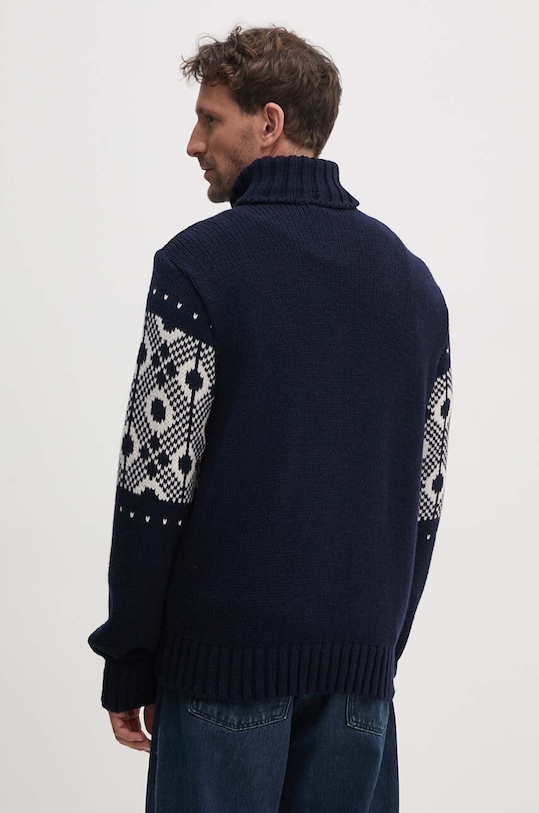 Odzież Paul&Shark sweter wełniany 14311002 granatowy