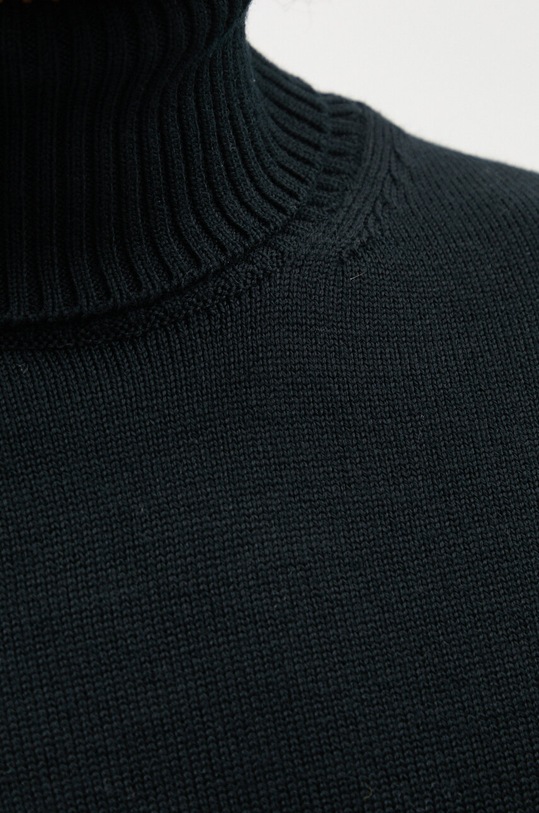 Vlněný svetr Paul&Shark 14311008 černá