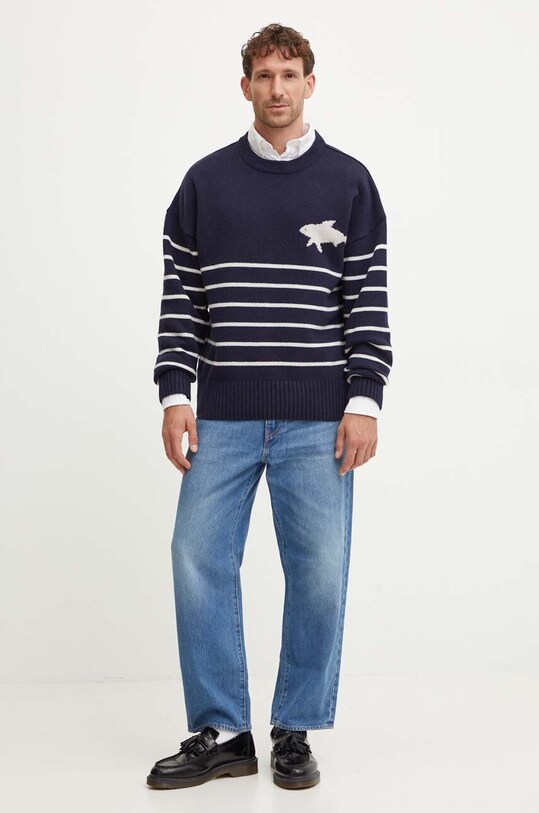 Paul&Shark pulover de lana 14311032 bleumarin AW24