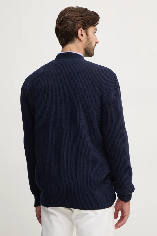 Odzież Paul&Shark kardigan wełniany 14311251 granatowy