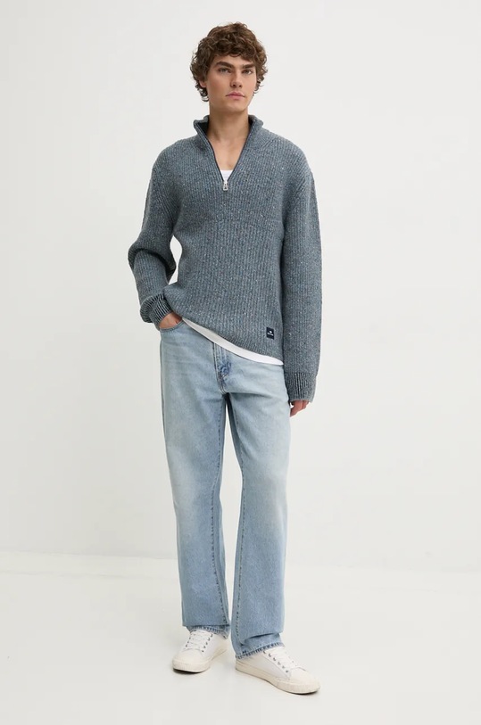 PS Paul Smith sweter M2R.969Y.N22234 niebieski AW24