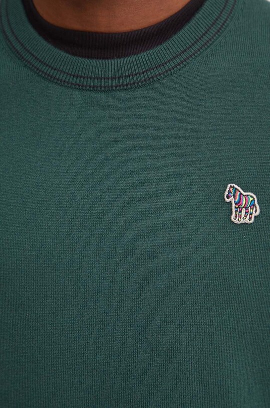 Sveter s prímesou vlny PS Paul Smith M2R.530XZ.N22226 zelená