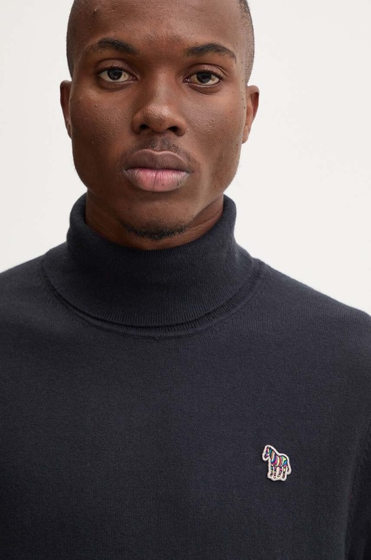 PS Paul Smith sweter z domieszką wełny czarny M2R.532XZ.N22226