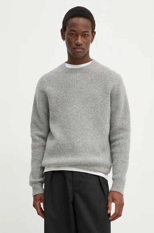 Шерстяной свитер Sunflower шерсть серый 3033.SFR