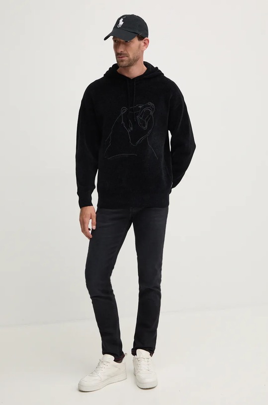 Mikina Armani Exchange XM000027.AF10350 černá AW24