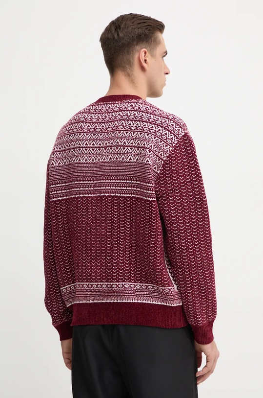 Odzież Armani Exchange sweter z domieszką wełny XM000028.AF10351 bordowy