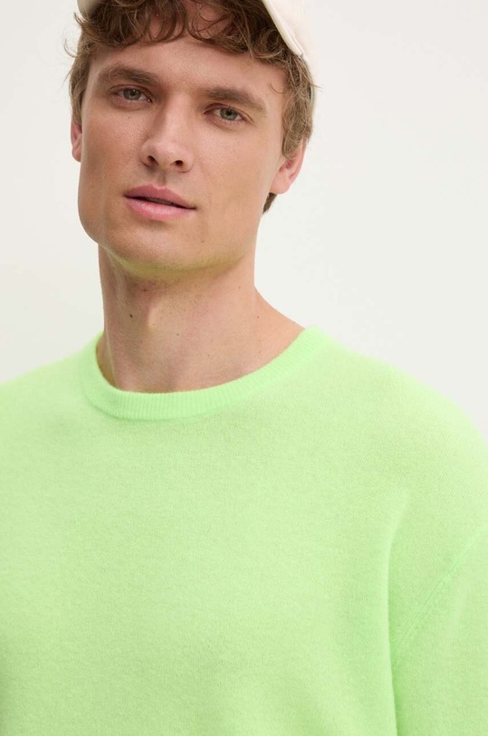 Vlnený sveter American Vintage zelená MRAX18AH24