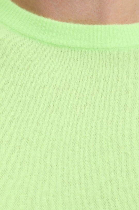 Vlnený sveter American Vintage MRAX18AH24 zelená