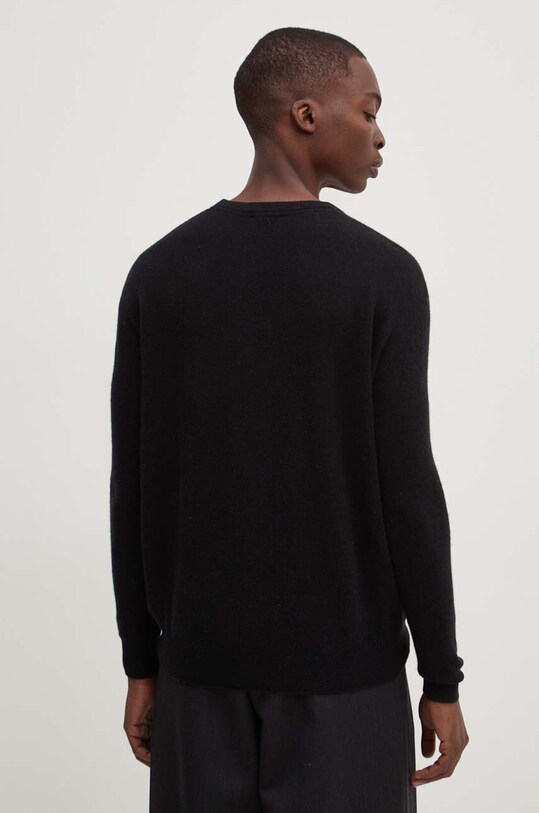 Îmbrăcăminte American Vintage pulover de lana MRAX18AH24 negru