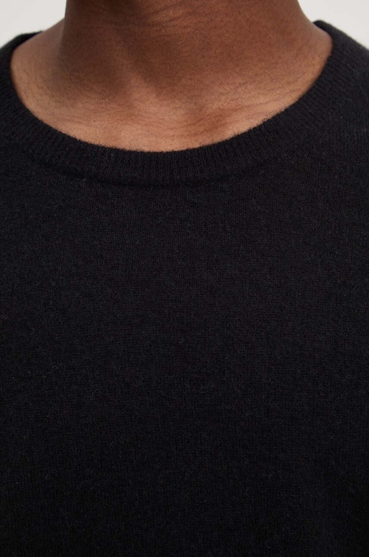 American Vintage pulover de lana MRAX18AH24 negru