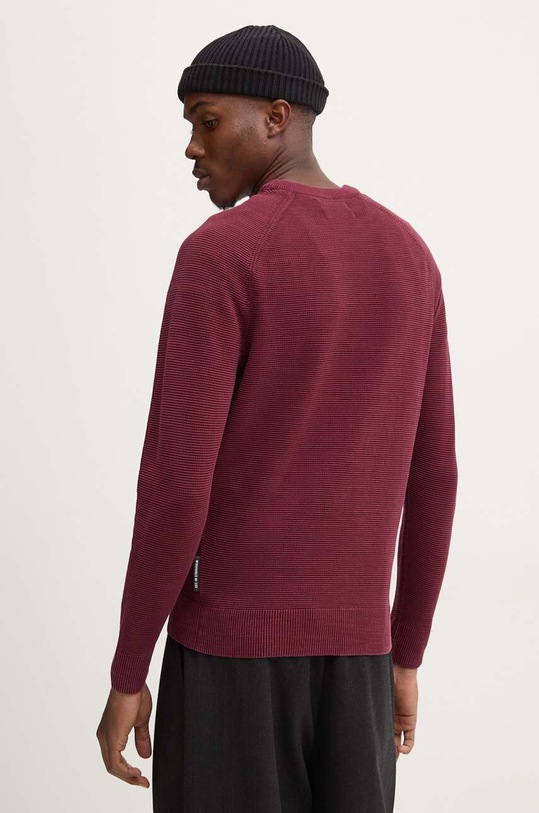 Odzież Marc O'Polo sweter bawełniany 428502560068 bordowy