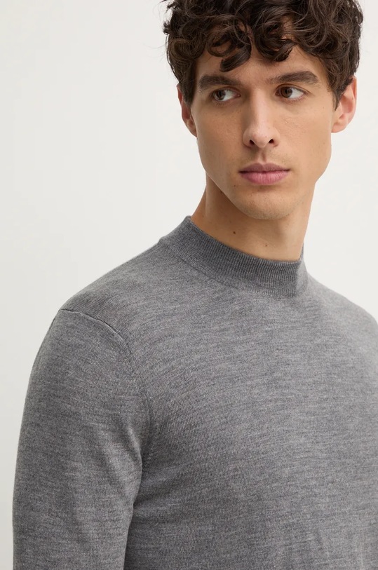 Joop! sweter wełniany szary 30032606