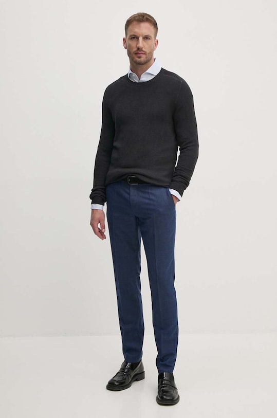 Joop! pulover de lana 30042555 gri AW24