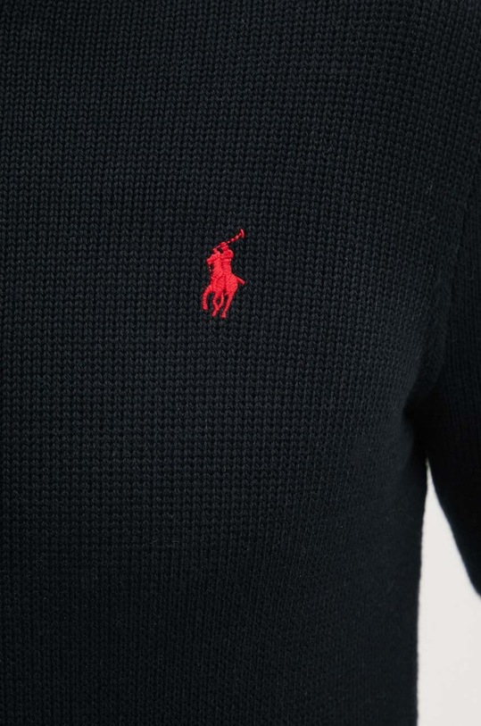 Polo Ralph Lauren sweter bawełniany 710810846 czarny