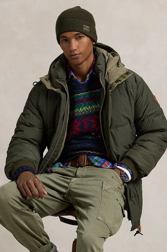 Vlnený sveter Polo Ralph Lauren 710949297 modrá