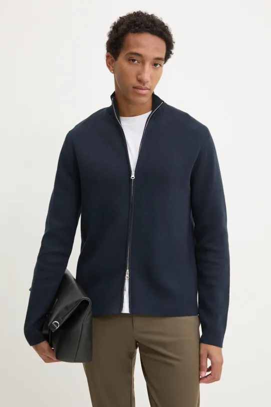 Samsoe Samsoe kardigan SANIKLAS pozostałe granatowy M24300028