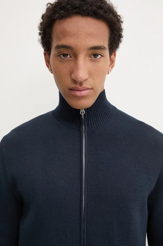 Samsoe Samsoe kardigan SANIKLAS M24300028 granatowy