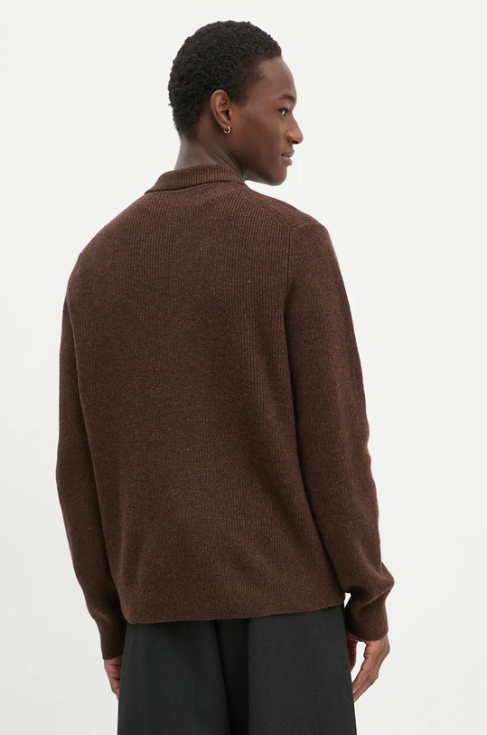 Одежда Шерстяной свитер Samsoe Samsoe SAISAKS M24300014 коричневый