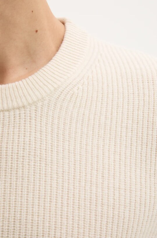 Samsoe Samsoe sweter SAISAKS M24300015 beżowy