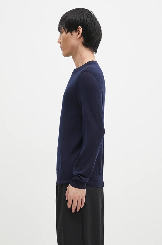 Vlněný svetr Paul Smith M1R.562X.M02093 námořnická modř AW24