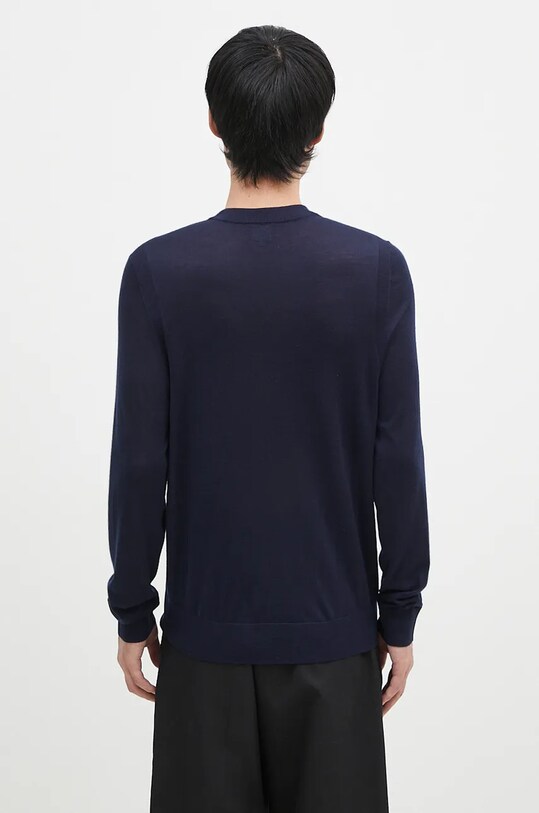 Îmbrăcăminte Paul Smith pulover de lână M1R.562X.M02093 bleumarin